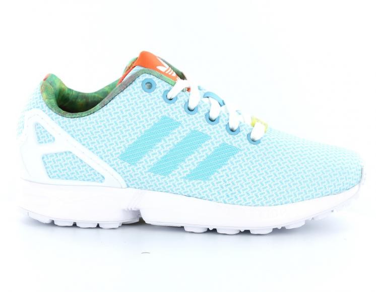 adidas zx flux bleu clair pas cher